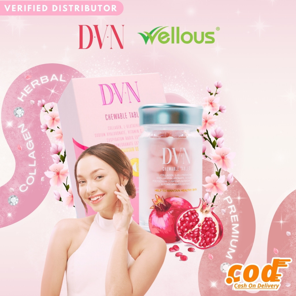 [Verified] DVN Suplemen 100% ORI Asli 60 Tablet Collagen | BPOM Halal | Flek Hitam Kusam Keriput #35