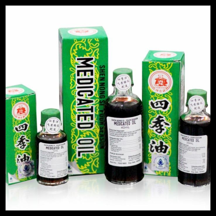 PROMO MURAH ORIGINAL 100% MEDICATED OIL 40 ML