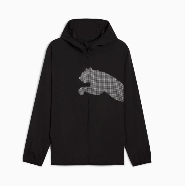 PUMA Baju Olahraga Lari / Running / Padel / Gym Pria M TAD PUMA BIG LOGO WOVEN JACKET Warna Puma Bla