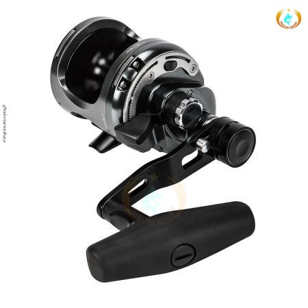 Indostar Surabaya Reel Overhead 2 Speed Okuma Alijos AJ-5NII Lever Drag Handle Kanan
