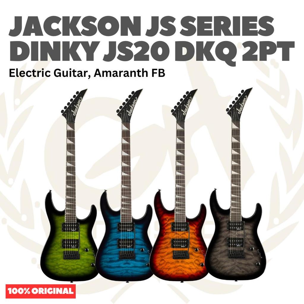 Jackson JS Series Dinky JS20 DKQ 2PT Electric Guitar - Gitar Listrik Elektrik JS-20