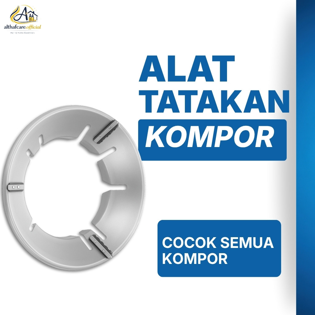 Tatakan Kompor Gas Stainless Anti Licin Tahan Panas Serbaguna