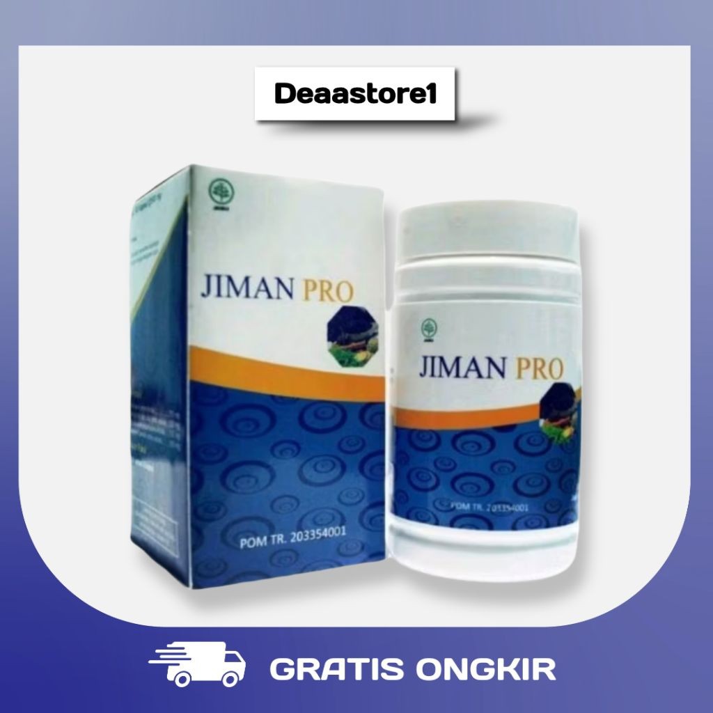 (TERMURAH) Jiman Pro Kapsul Herbal Obat Multivitamin Mengatasi Berbagai Macam Penyakit