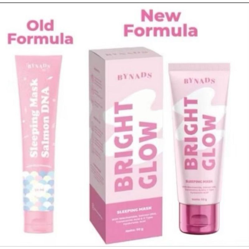 NJB - BYNADS SLEEPING MASK SALMON DNA MOISTURIZER MASKER WAJAH SLEEPING MASK BYNADS 50ML