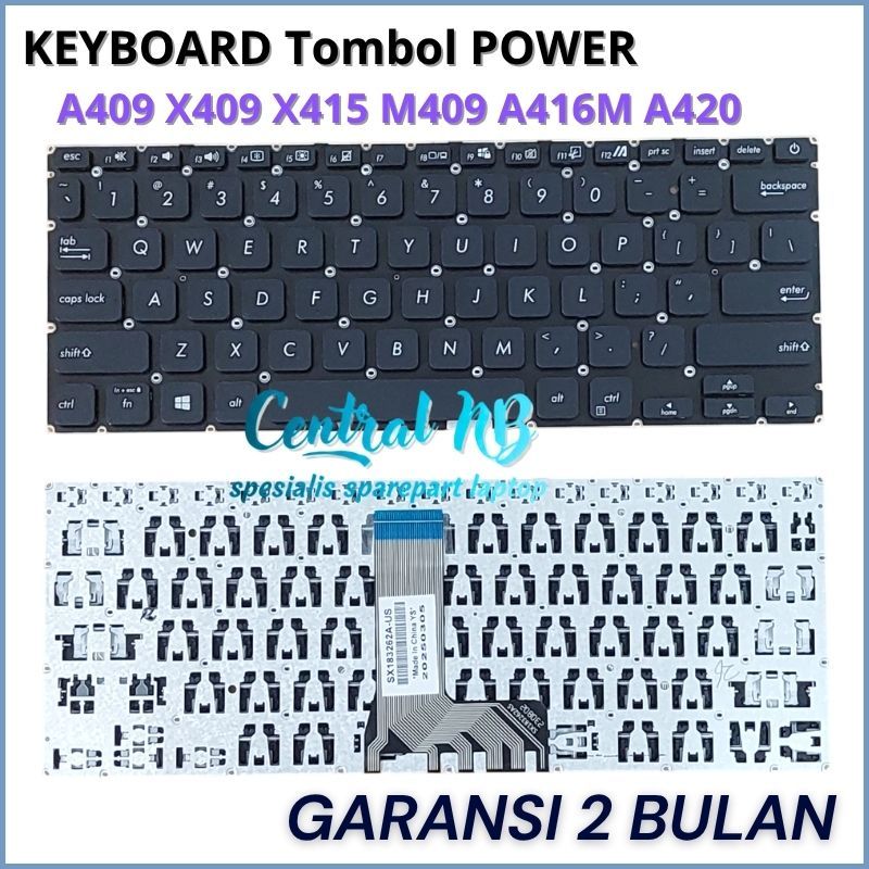 Keyboard Asus VivoBook 14 A409 M409 M409B M409BA M409DA Series -CNB