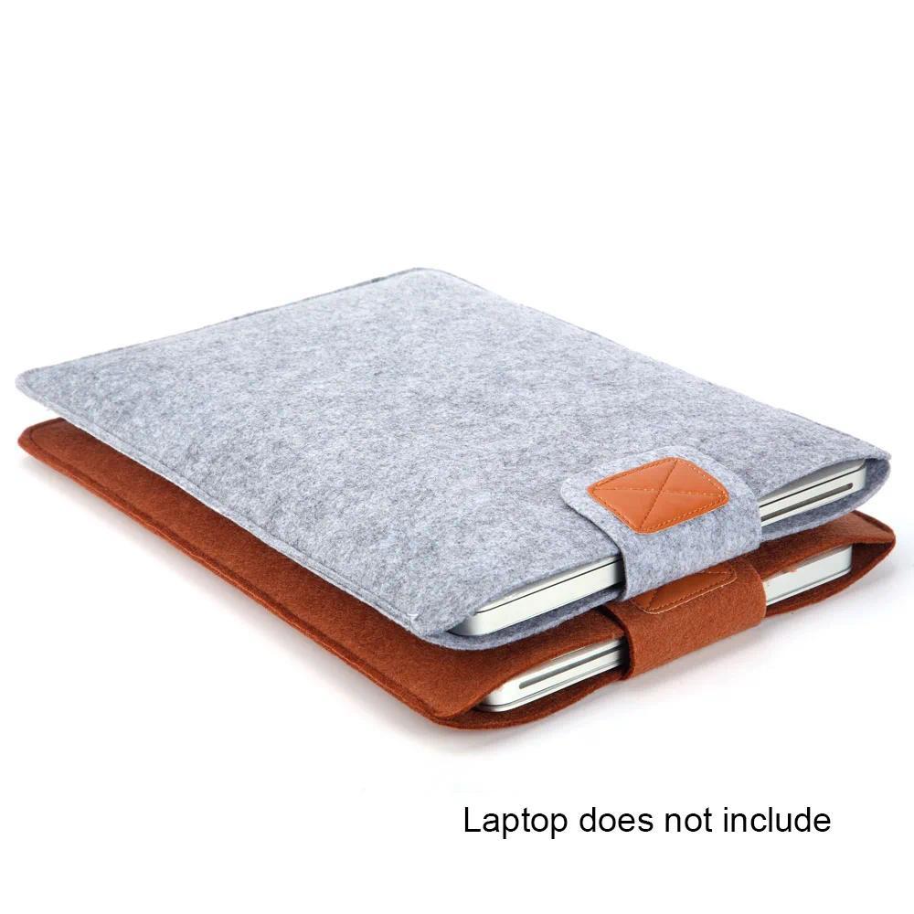 Portable Soft Felt Laptop Sleeve Bag Cover Case For Notebook / Ultrabook/Samsung/Sony/HP/ Macbook Ai