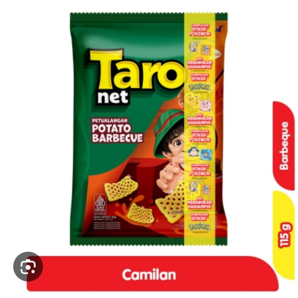 [AS]  TARO net snack 115 gram potato rumput laut