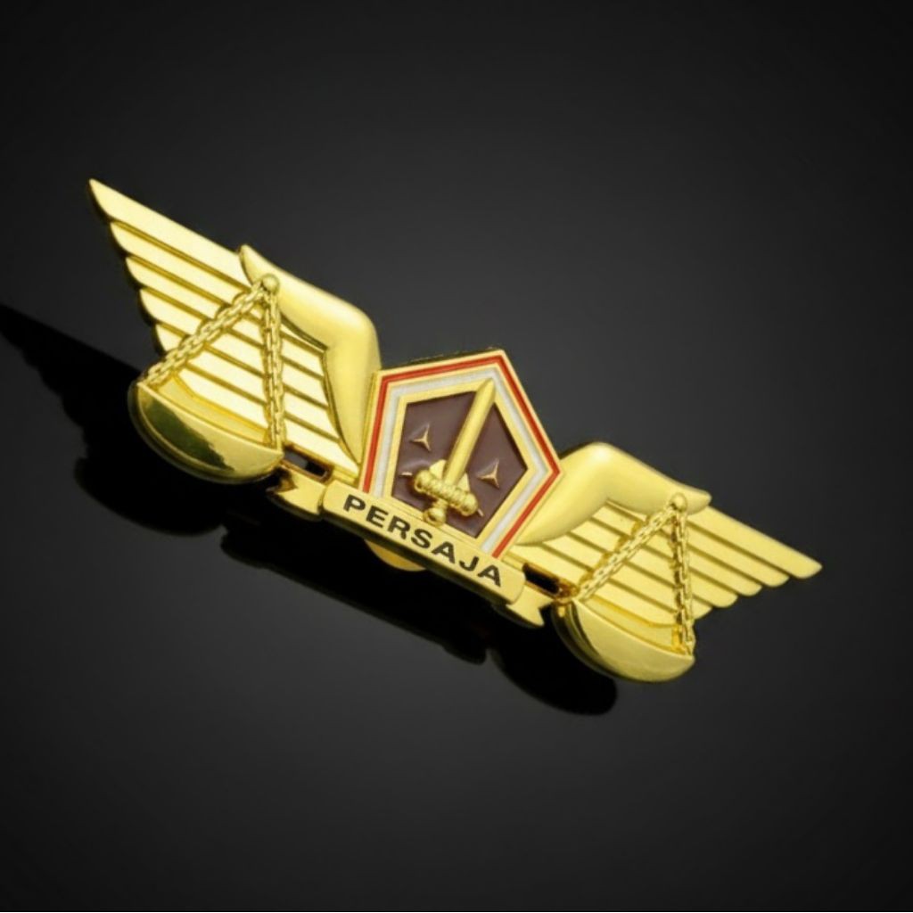 LUXURY BRIVET/Pin Persaja / Luxury Brevet Persaja /Luxury Brevet Jaksa / Luxury Atribut Kejaksaan / 