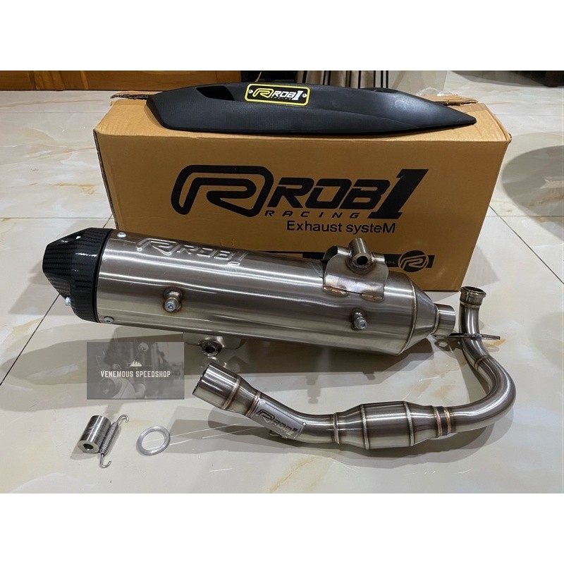 Knalpot Rob1 Standar Racing Stylo 160 /  PCX 150 / PCX 160 / Vario 125-150 Old / Vario 125-150