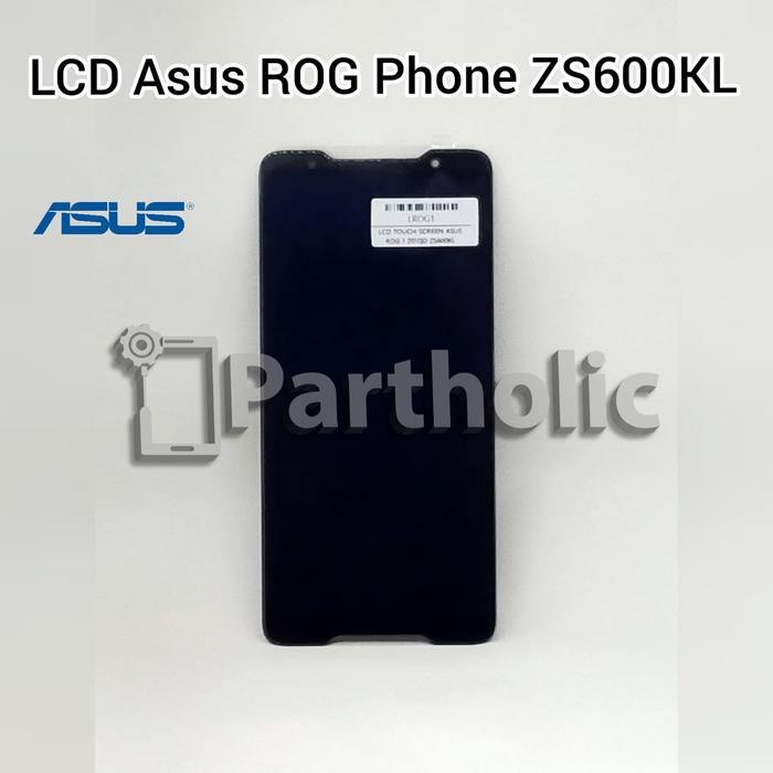 LCD TOUCHSCREEN ASUS ROG 1 PHONE ZS600KL Z01QD ORIGINAL - Hitam