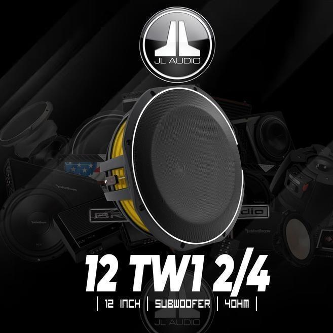 SUBWOOFER PASIF JL AUDIO 12 TW1 2/4 | 12 inch |- GARANSI RESMI - 100% BARANG ORIGINAL- GARANSI RESMI