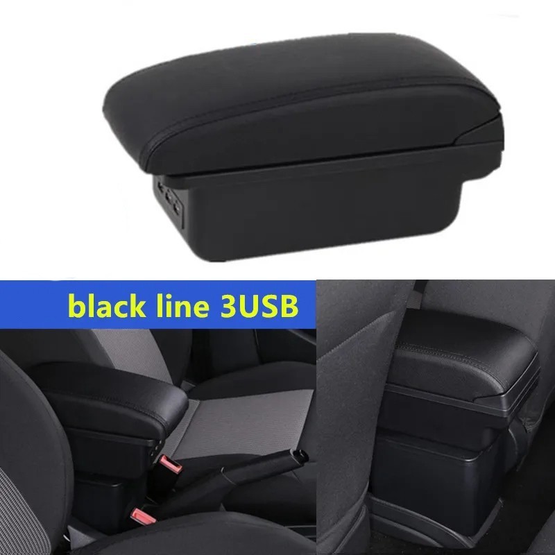 Armrest Console Box Sandaran Tangan Toyota Agya Daihatsu Ayla 2012 2022 Aksesori Mobil
