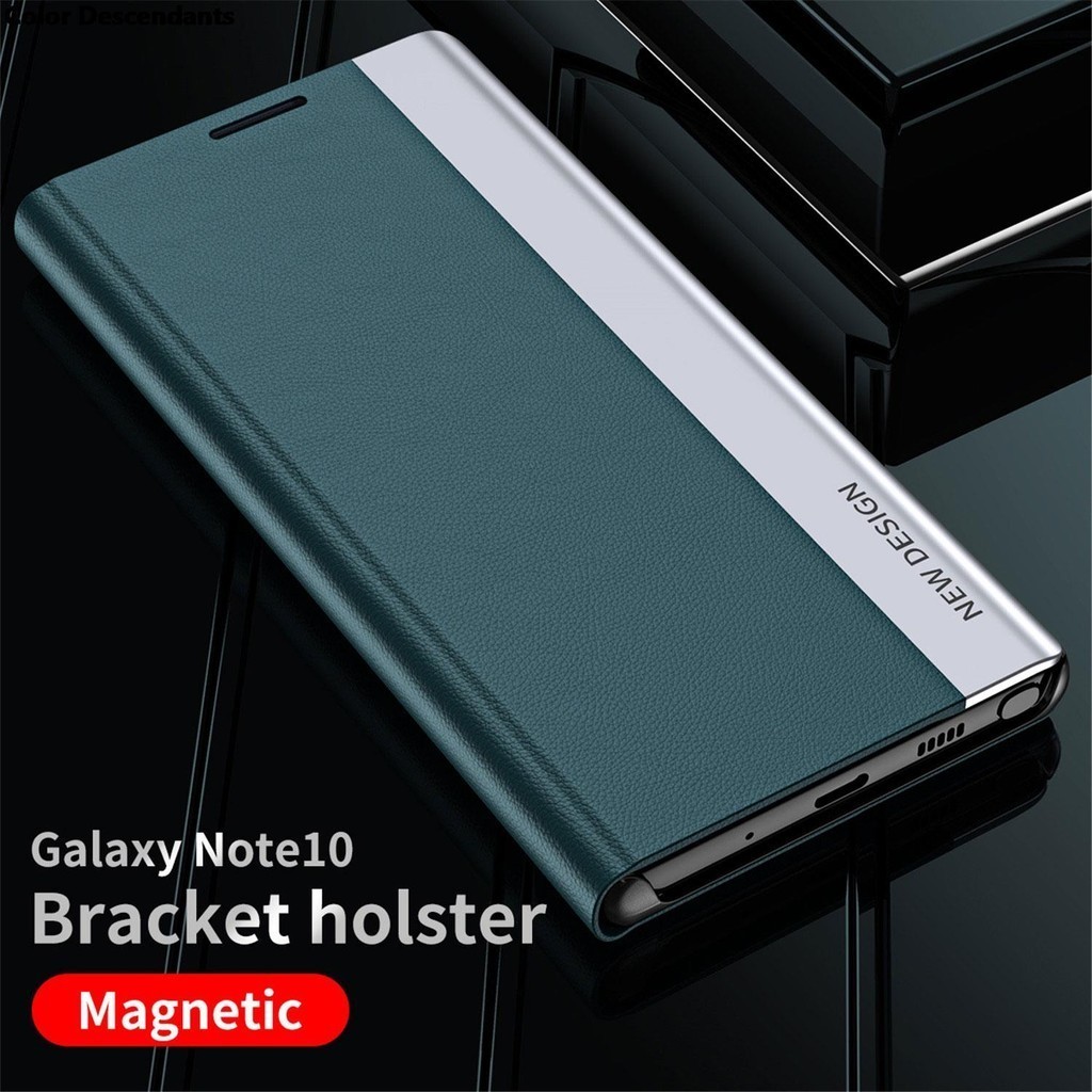 Dompet Mewah untuk Samsung Galaxy Note 20 Ultra Note10 Lite 10+ 5G Note 8 9 10 Plus Case Flip Kulit 