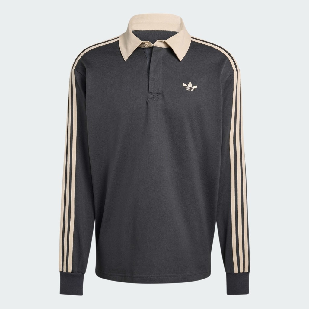 ADIDAS 3-STRIPES LONG SLEEVED RUGBY POLO KQ9640 / 262