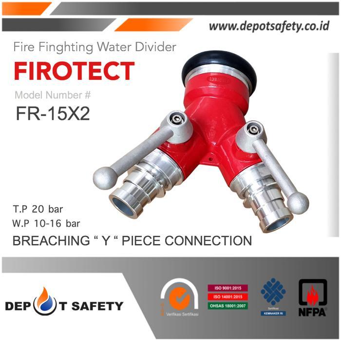 FIROTECT BREACHING Y PIECE CONNECTION - IMPORT