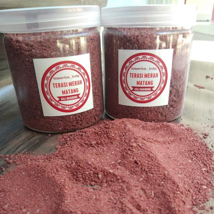 terasi merah bubuk matang jumbo