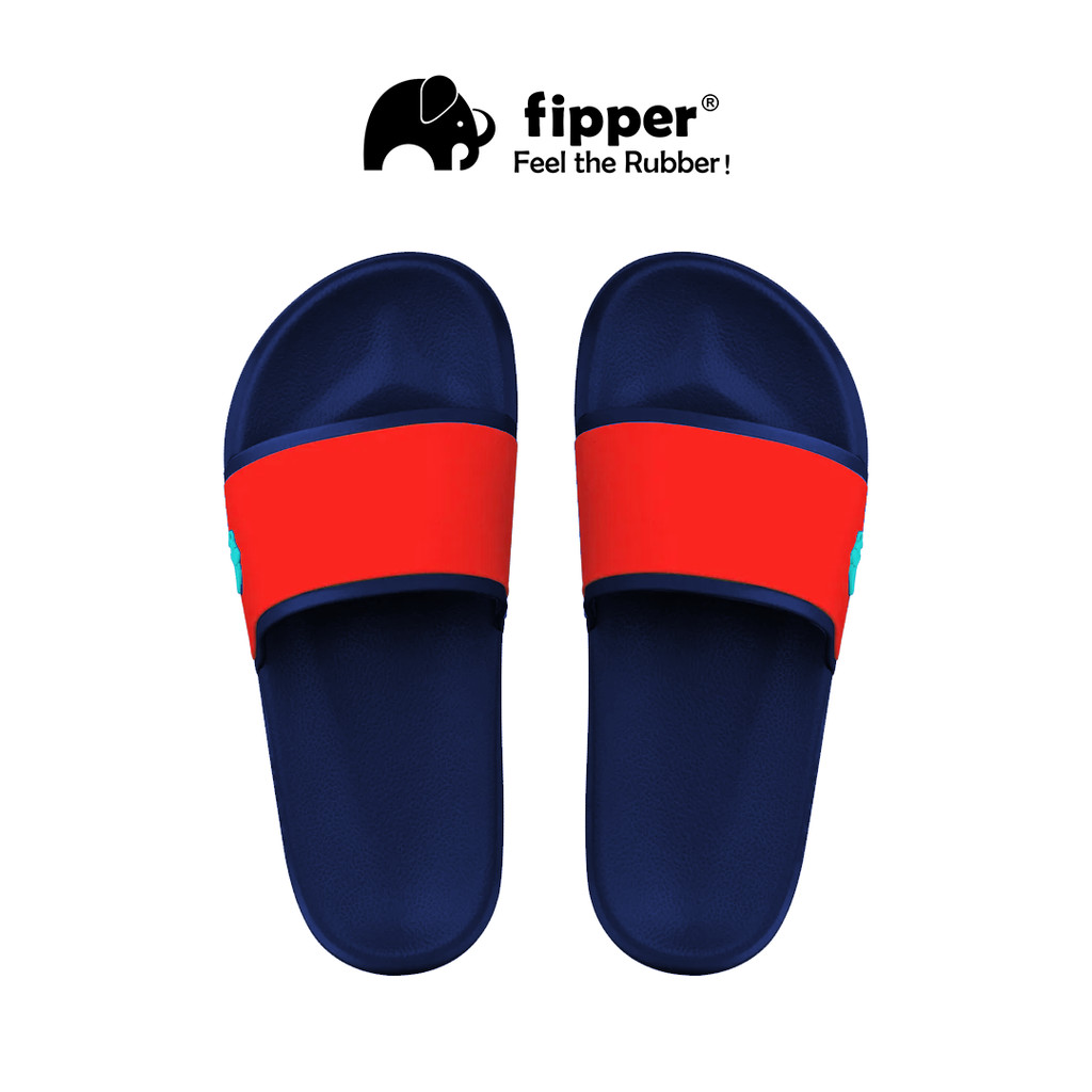 Fipper - Slip On Navy / Red / Blue Sky