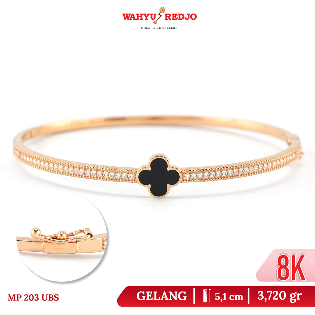Gelang Kembang Emas Kadar 8K Wahyu Redjo PMR