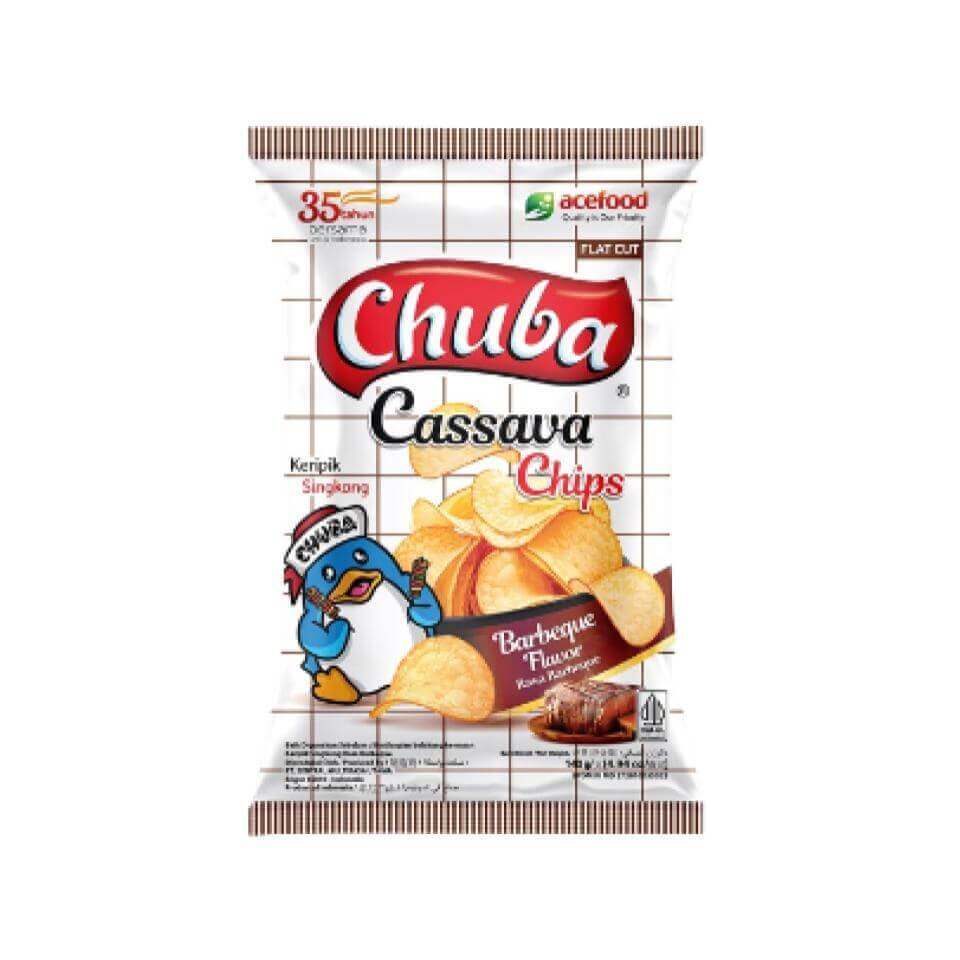 Chuba Cassava Chips 120 gr Barbeque