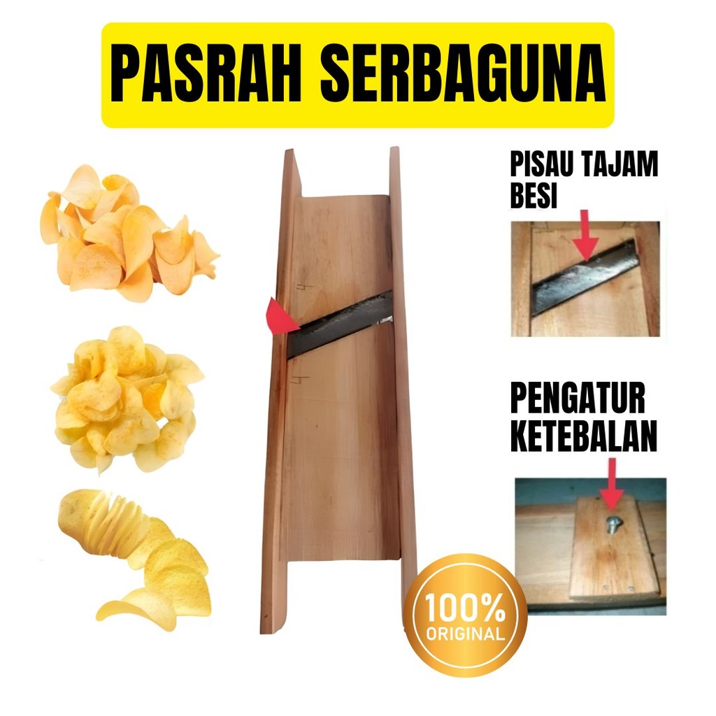 Pasrah keripik serbaguna kuat awet anti patah
