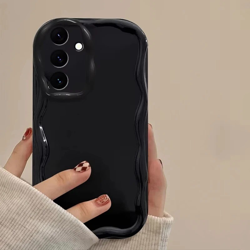 Wave Case Samsung A35 A55 A24 A15 A25 A05 A05S A03 A32 4G Casing silicone New