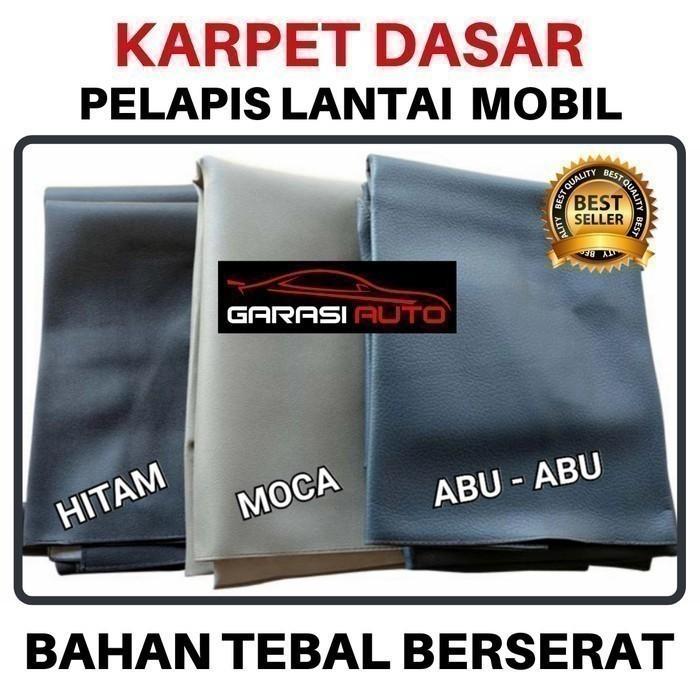 Karpet Dasar Peredam Lantai Mobil Honda CRV 2007 - 2012 Kulit Tebal - Hitam