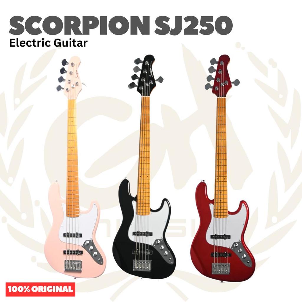 Scorpion SJ250 Electric Bass - Bass Listrik Electric SJ-250