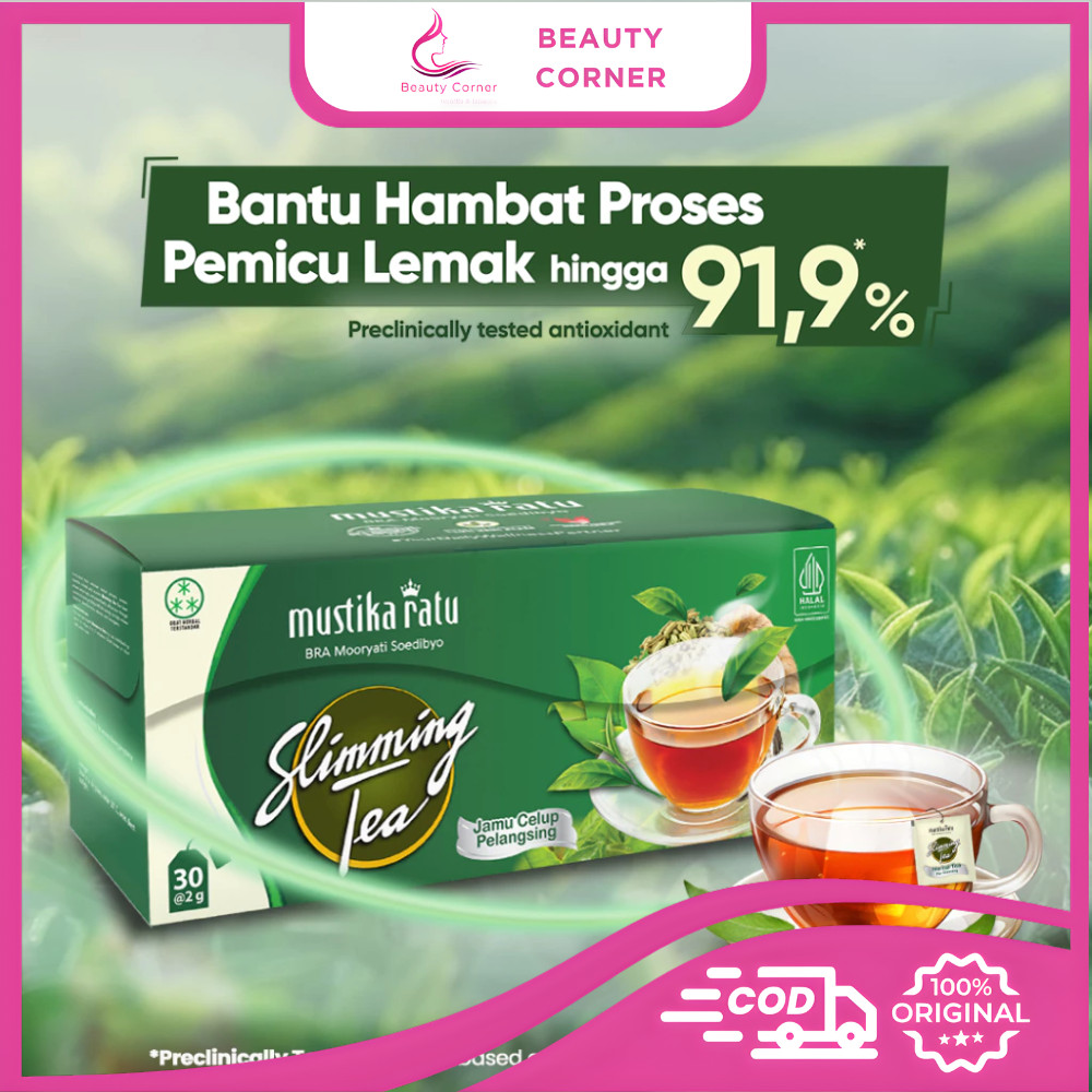 Mustika Ratu Slimming Tea - Herbal Tea For Slimming
