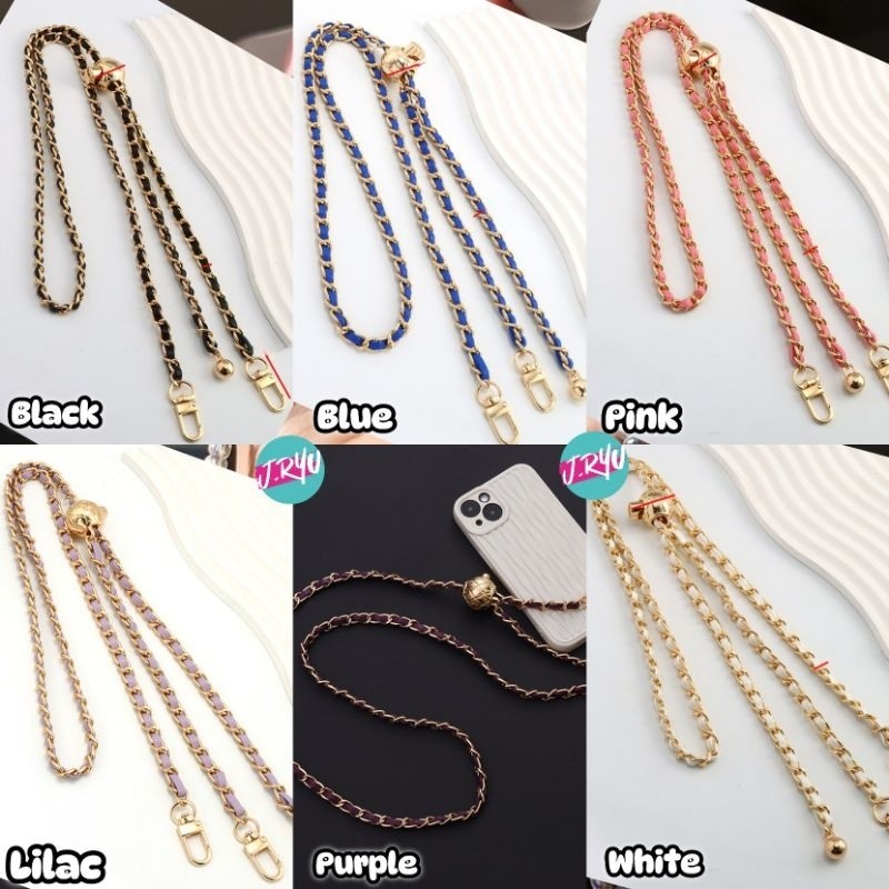 New JRYU PREMIUM Tali gantungan Rantai Panjang import / tali Gantungan HP / tali Gantugan tas
