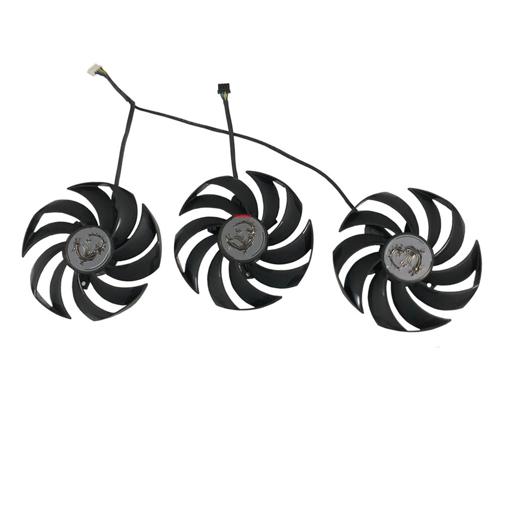 VGA GPU Cooler Video Card Fan For MSI RTX 3080 SUPRIM X 10G RTX3080 3090 3090Ti 24g,GPU Graphics Car
