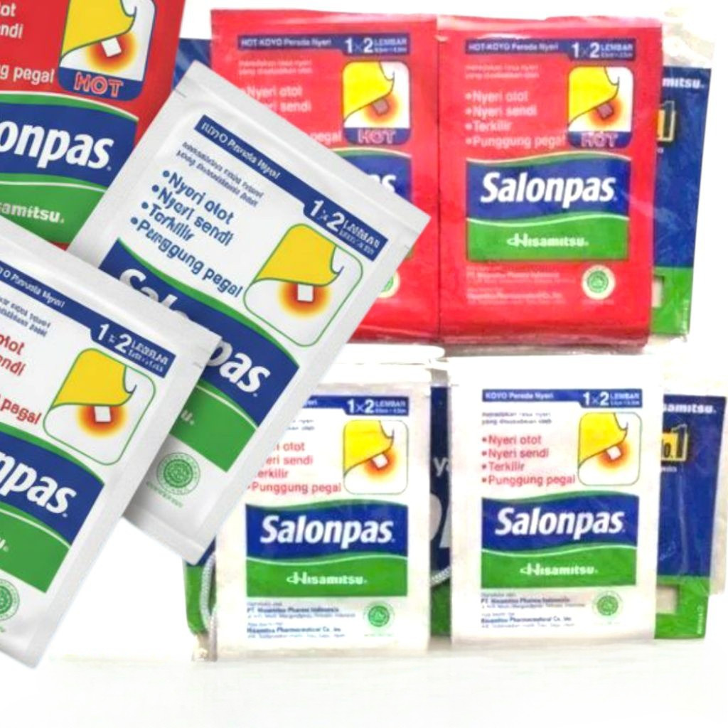 SALONPAS KOYO RENCENG HANGAT/PANAS 1 RENCENG/10 Sachet