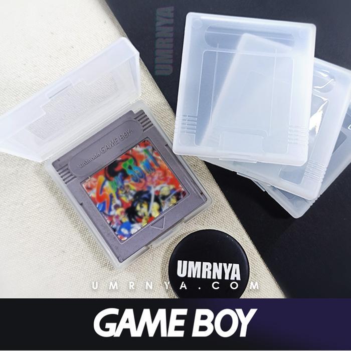 Kotak Game Gameboy Cartridge Cases Gameboy DMG COLOR POCKET Gameboy KASET Transparant box - 4 Kotak