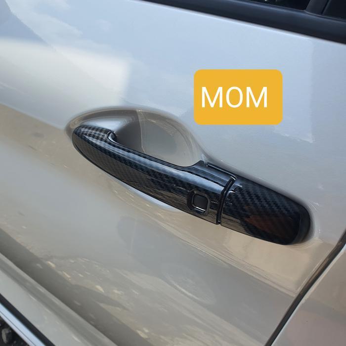 Otoproject - Cover handle gagang pintu Carbon XL7 / XL 7 2020-2025 Tipe Smartkey - carbon PASSS