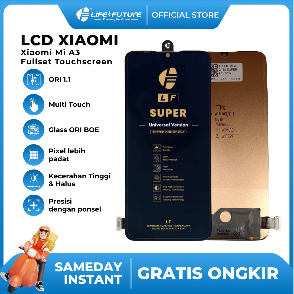 LCD Xiaomi Mi A3 Fullset Touchscreen LCD LF GROSIR MURAH