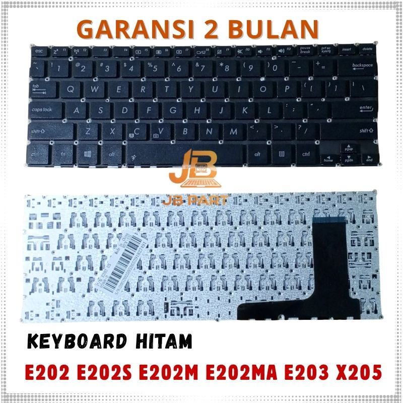 KEYBOARD ASUS E202 E202s E202sa E202m E202ma X205 X205t X205ta -JBPART