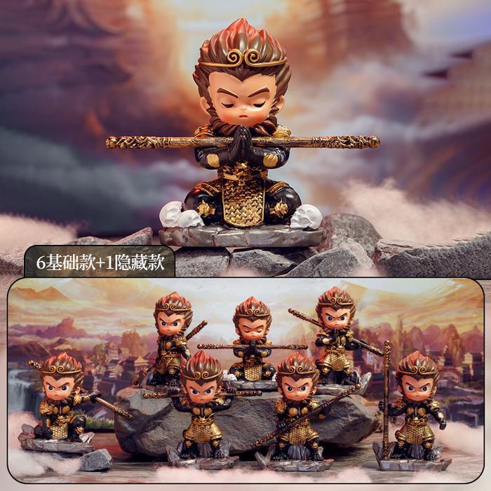 [TERBARU] Blind Box Mystic Wukong  Figure / Kera sakti Figure new - 1 pcs