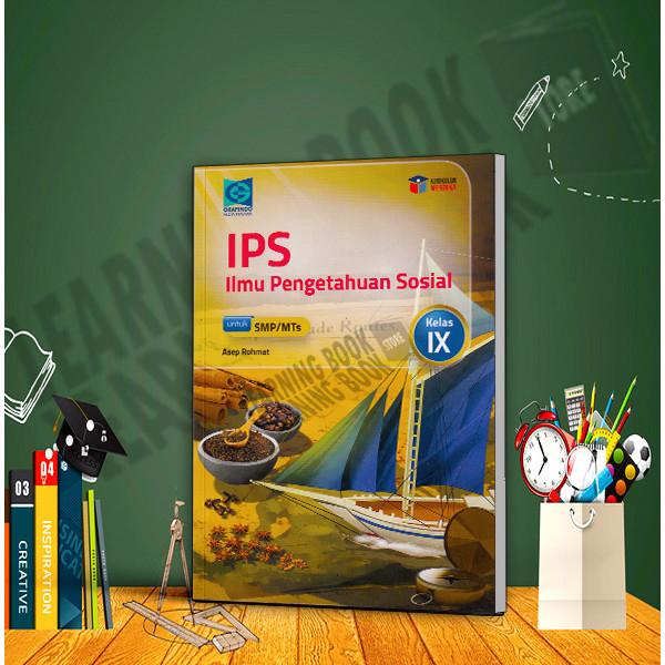 BUKU GRAFINDO IPS KELAS 9 SMP/MTS MEDIA PRATAMA TERBARU 2026