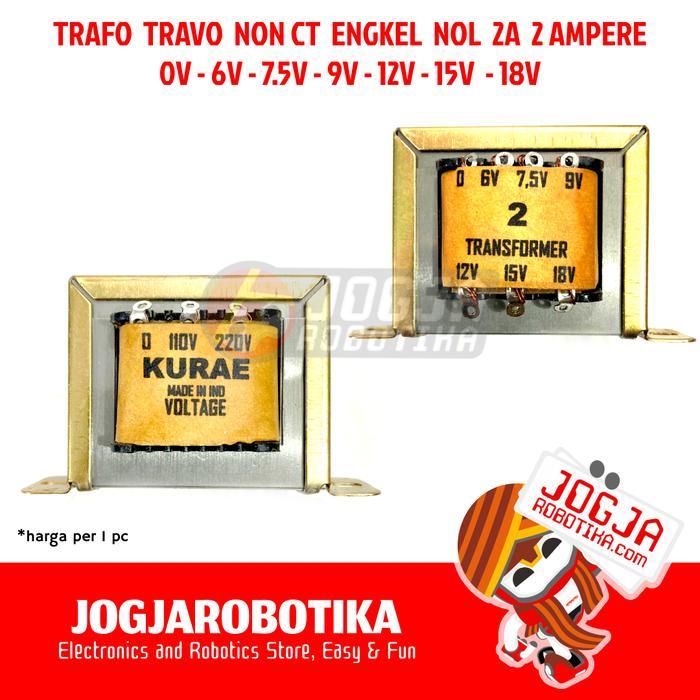 Trafo 2 Ampere non CT Engkel Transformator 2A 2Ampere