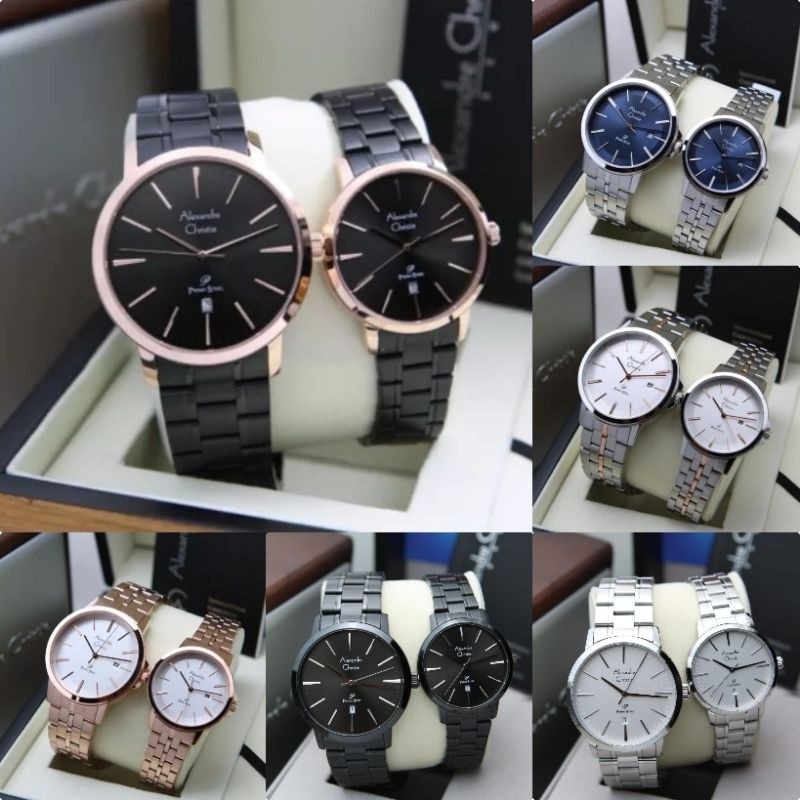 READY STOK JAM TANGAN COUPLE ALEXANDRE CHRISTIE AC1028 / AC 1028 / AC 1031 / AC 1029 / AC 1034 / AC 