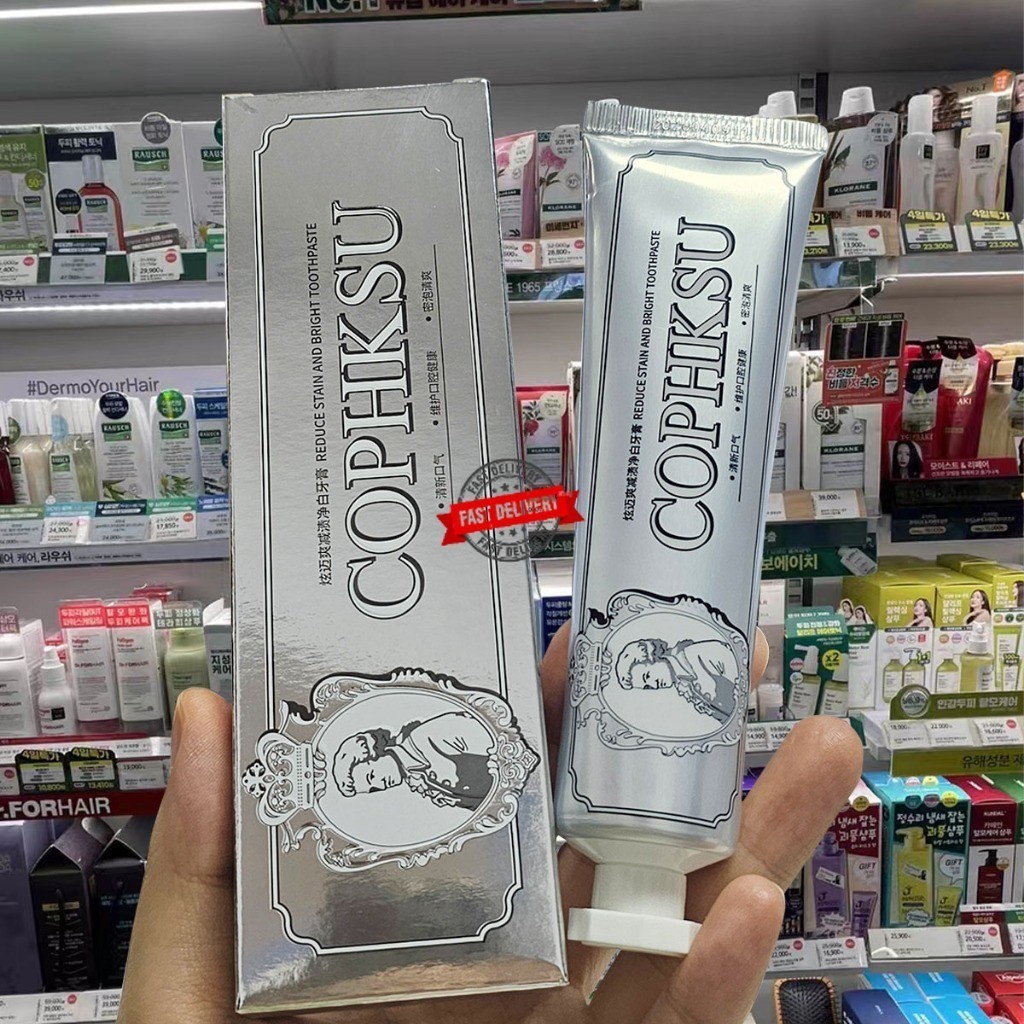 [Marvis Same style] COPHKSU Whitening Mint Toothpaste 100ml Teeth Whitening  _Asli Promo