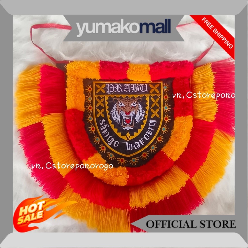SREMBYONG DEWASA MOTIF MACAN / embong / ganong / topeng ganong / ganongan / barongan / reog JT
