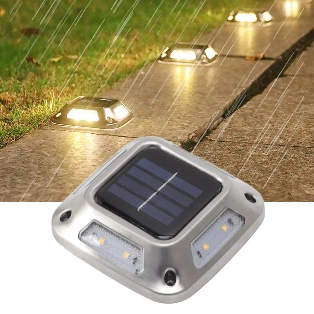 Solar Ground Light Solar Light Waterproof Warm Light Solar Garden Lamp Outdoor Courtyards Driveway M