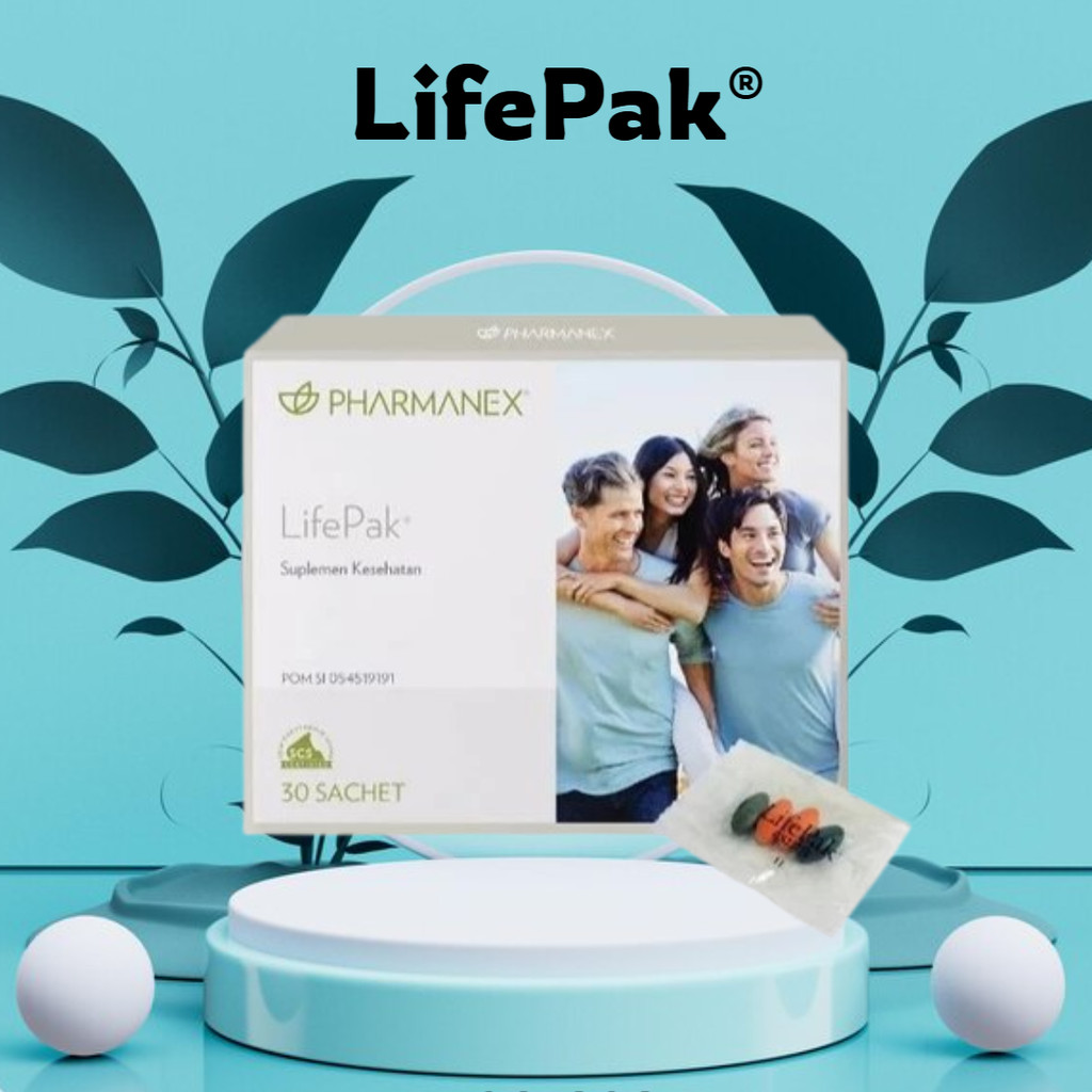 [ ORGNL NU SKIN ] Pharmanex LifePak 30 Sachet - Suplemen Vitamin & Mineral Lengkap Harian, Nutrisi O