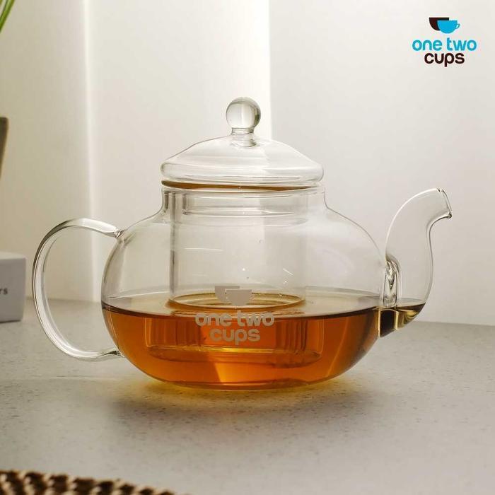 Teko Gelas Pitcher Kaca Thai Chinese Tea Pot Teapot Set Ceret Saringan Es Teh Air Minum Kopi Panas R