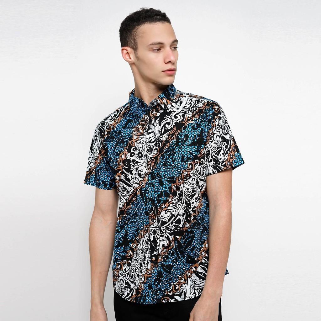 CRESSIDA Kemeja Pria Baju Batik Slimfit Cressida Original - RMWS.MW803