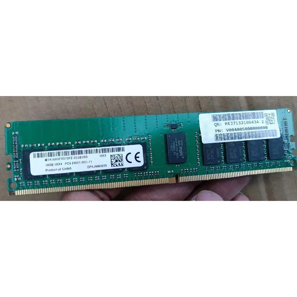 1PCS  MTA18ASF2G72PZ-2G3B1RG 16G 16GB 1RX4 PC4-2400T 2400 DDR4 Server Memory Fast Ship High Quality