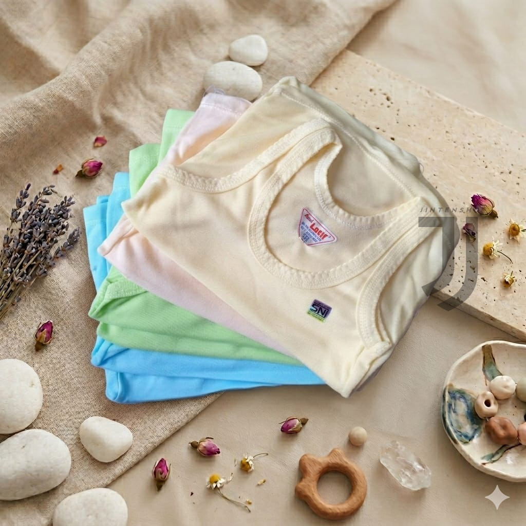 12PCS - Kaos dalam Sablon Anak / Singlet anak Lucu / Kaus Kutang