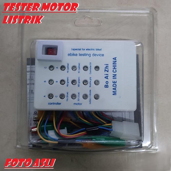Bike Scooter Motor Tester tester controller BLDC TESTER tester controller sepeda listrik tester cont