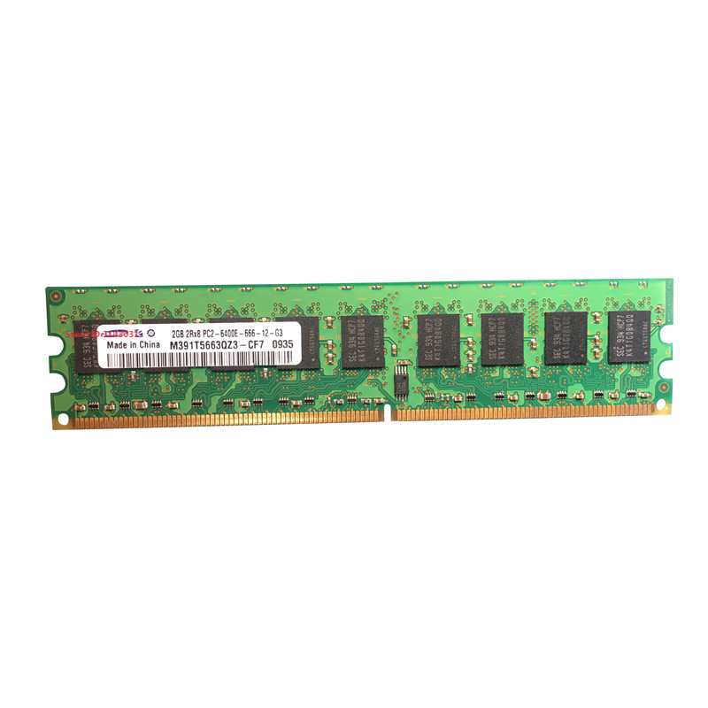 Server memory DDR2 2GB pure ECC 800MHz PC2-6400E UIMM RAM 240pin 6400 2G 2Rx8