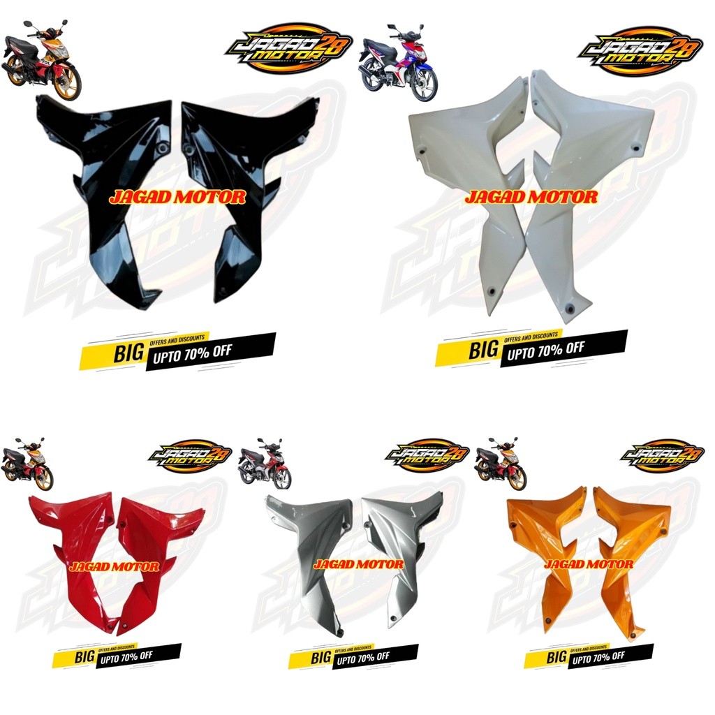 Cover Sayap Bawah Honda Blade Lama Old 2008 - 2011 / Sayap Luar Bagian Bawah Kanan Kiri Honda Blade 